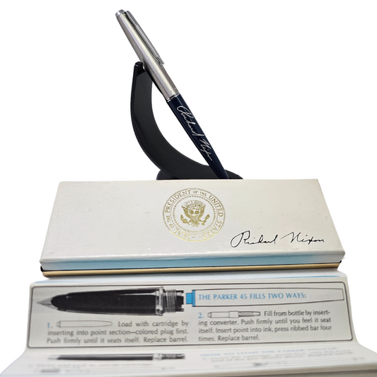 Authentic Richard Nixon Parker Presidential Bill Signer Pen